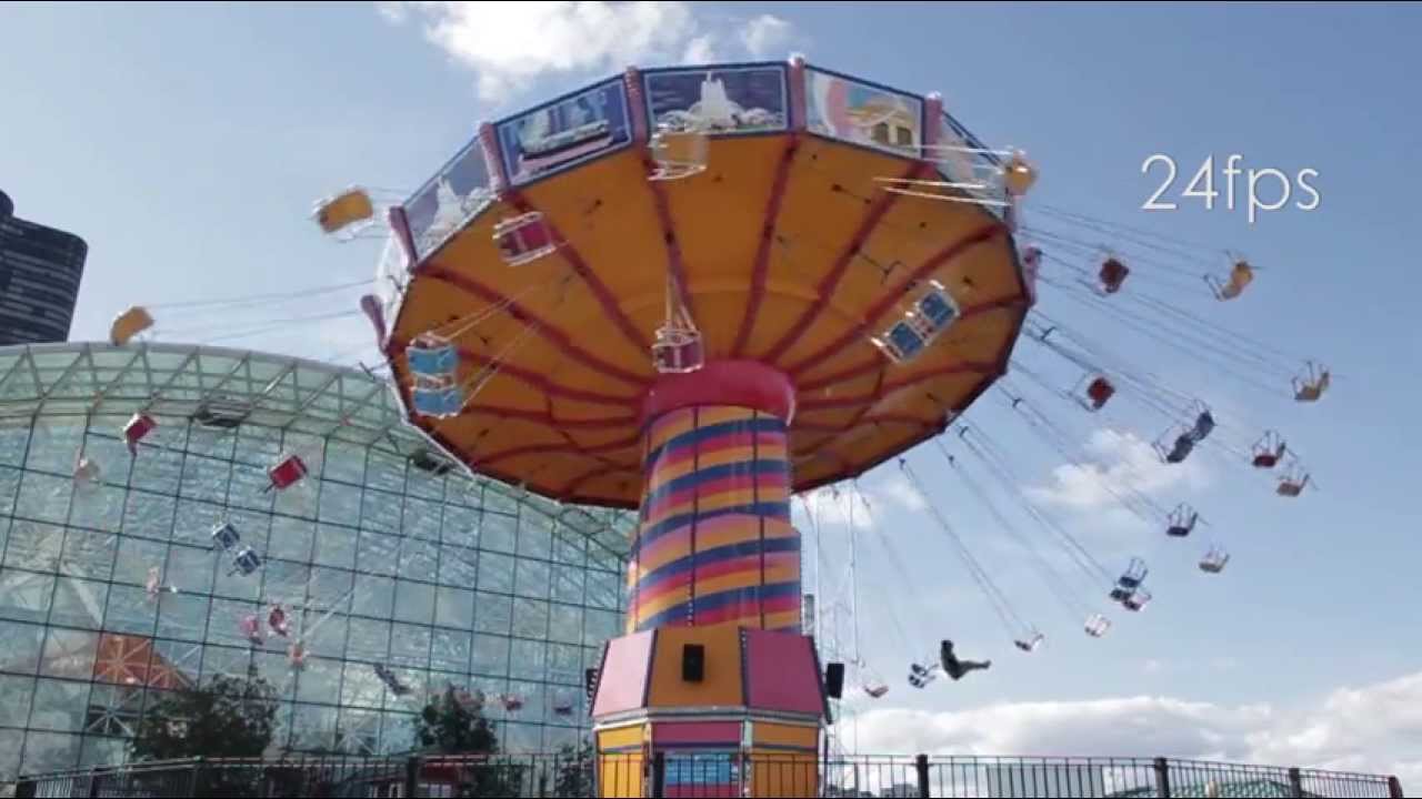 60fps converted to 24p for Slow Motion Sample YouTube