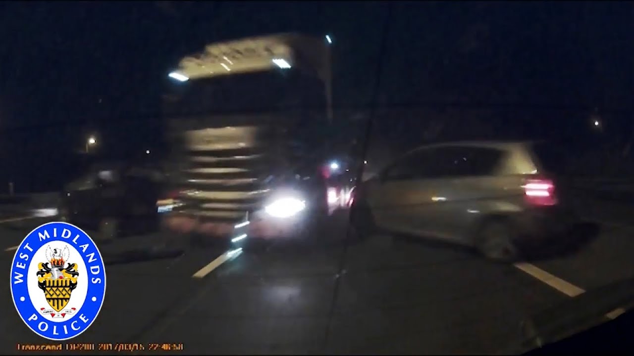 Lorry driver jailed over M6 crash after falling asleep whilst driving