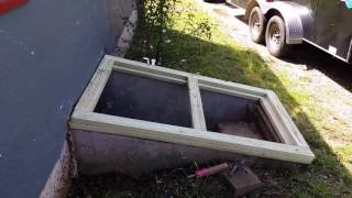 Cellar or Basement Door Replacement