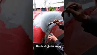 Mechanic Jack Old School Way Truck Cabin Restoration