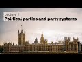 Lecture 1 - Political Parties and Party Systems (POLI239 Week 1)