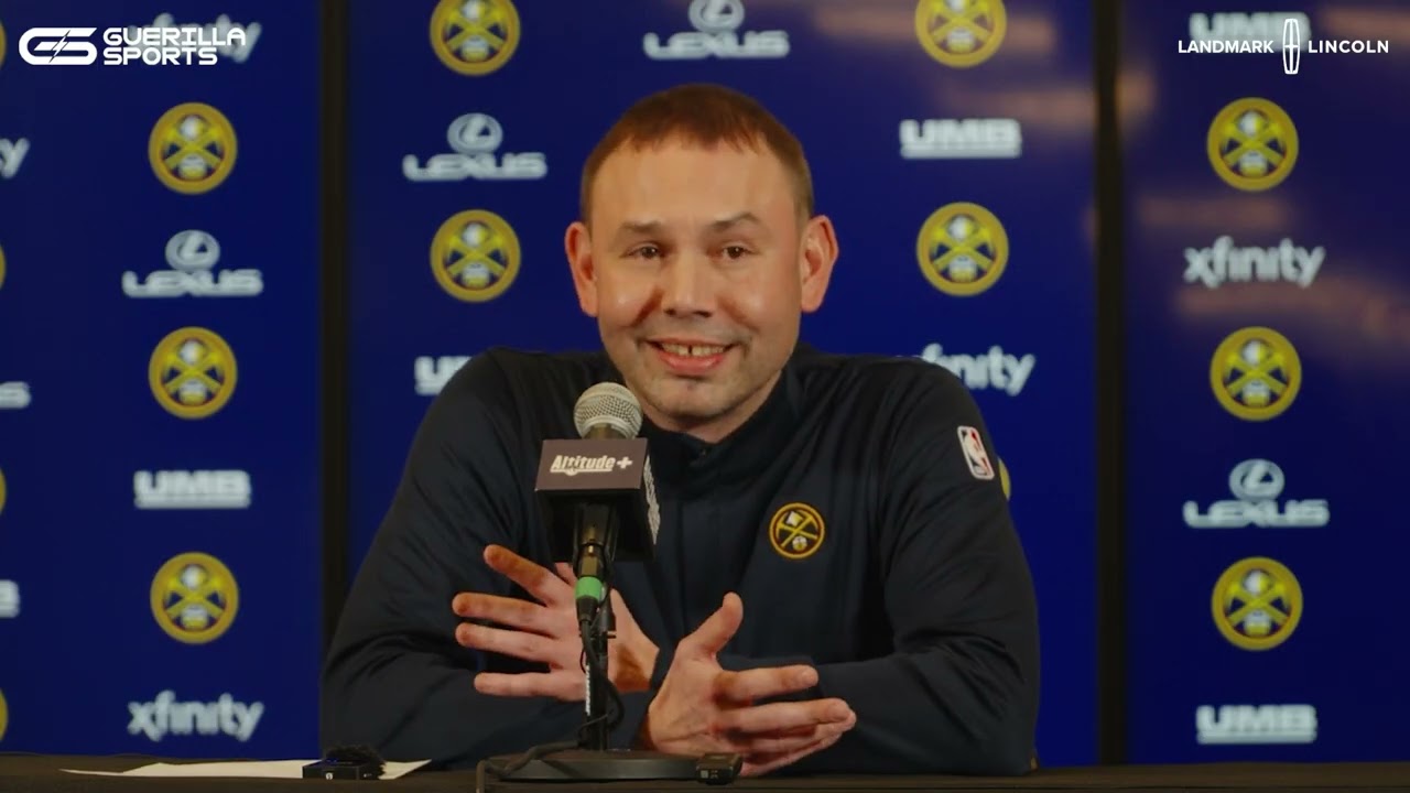 Дэвид Адельман на пресс-конференции после матча | Денвер Наггетс против Хьюстон Рокетс | 20.12.2025