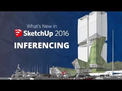 SketchUp Treniņu sērija - Piesaistes sistēma SketchUp 2016