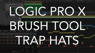Logic Pro X - Brush Tool TRAP HATS