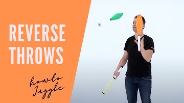Club Juggling - Reverse Flips (Intermediate Tutorial)