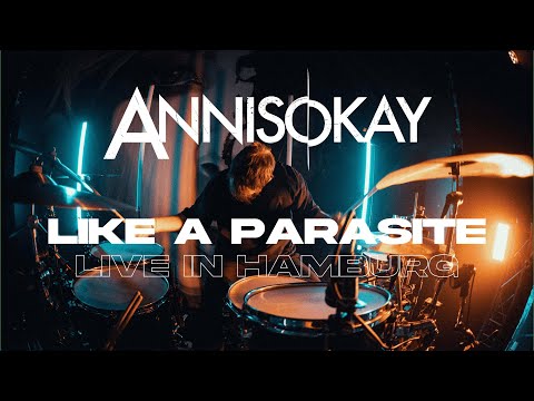 Annisokay - Like a Parasite Drum Cam live in Hamburg by Silas Fischer