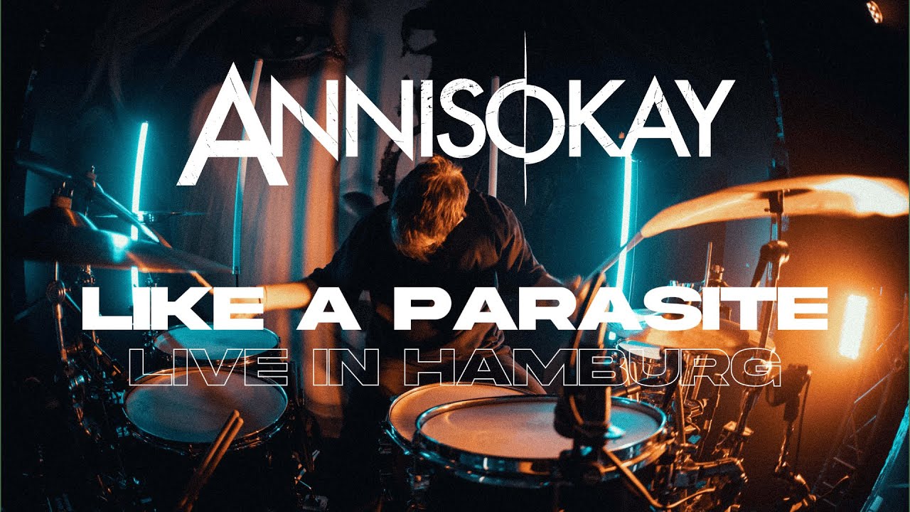 Annisokay - Like a Parasite Drum Cam live in Hamburg by Silas Fischer