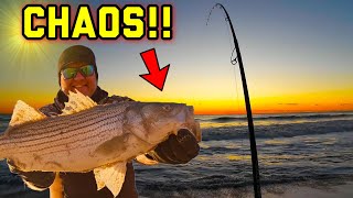 This is WHY you Surf Fish BEFORE SUNRISE! NJ Fall Striper Run by Mental Health Day 2,945 views 5 months ago 17 minutes