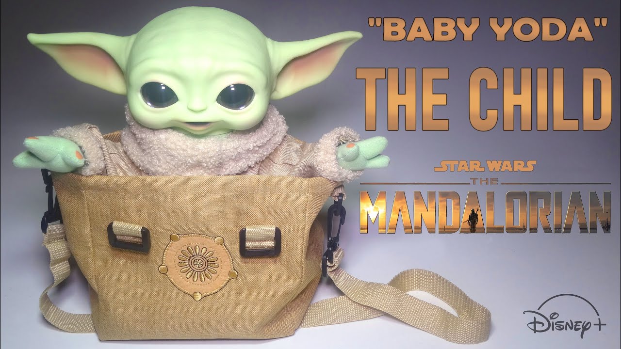 STAR WARS MANDALORIAN THE CHILD BABY YODA GROGU 11” TALKING PLUSH WITH TOTE BAG! 