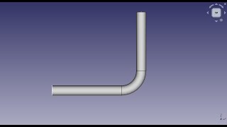 elbow 90degee-FreeCad