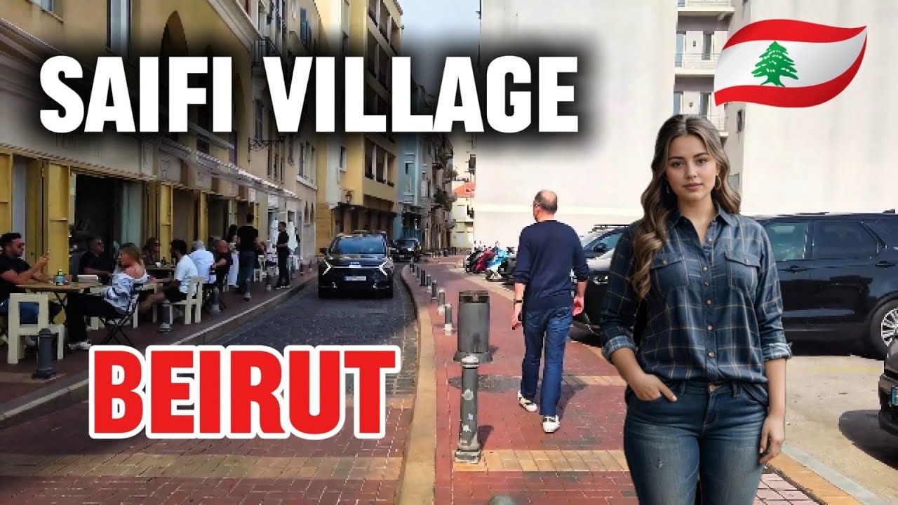 This is not Europe, This is Saifi Village Beirut Lebanon - Enjoy Watching 🇱🇧