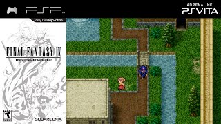 Final Fantasy Iv The Complete Collection Psp - Gameplay On Adrenaline Ps Vita No Commentary