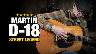 Martin D-18 Street Legend Inspired By Models In The Martin Museum