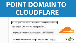 How To Point Your Domain To Cloudflare Domain Setup