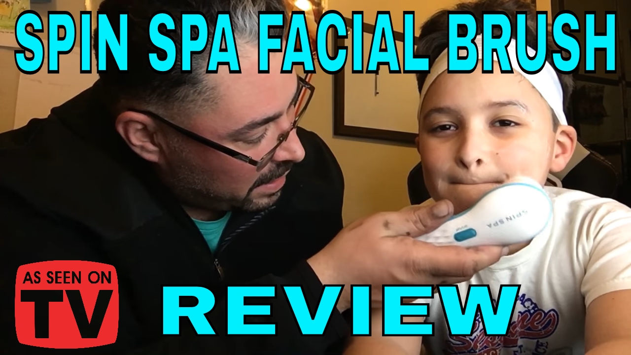 SPIN SPA CLEANING FACIAL BRUSH AS SEEN ON TV!!!!! DOES THIS REALLY WORK