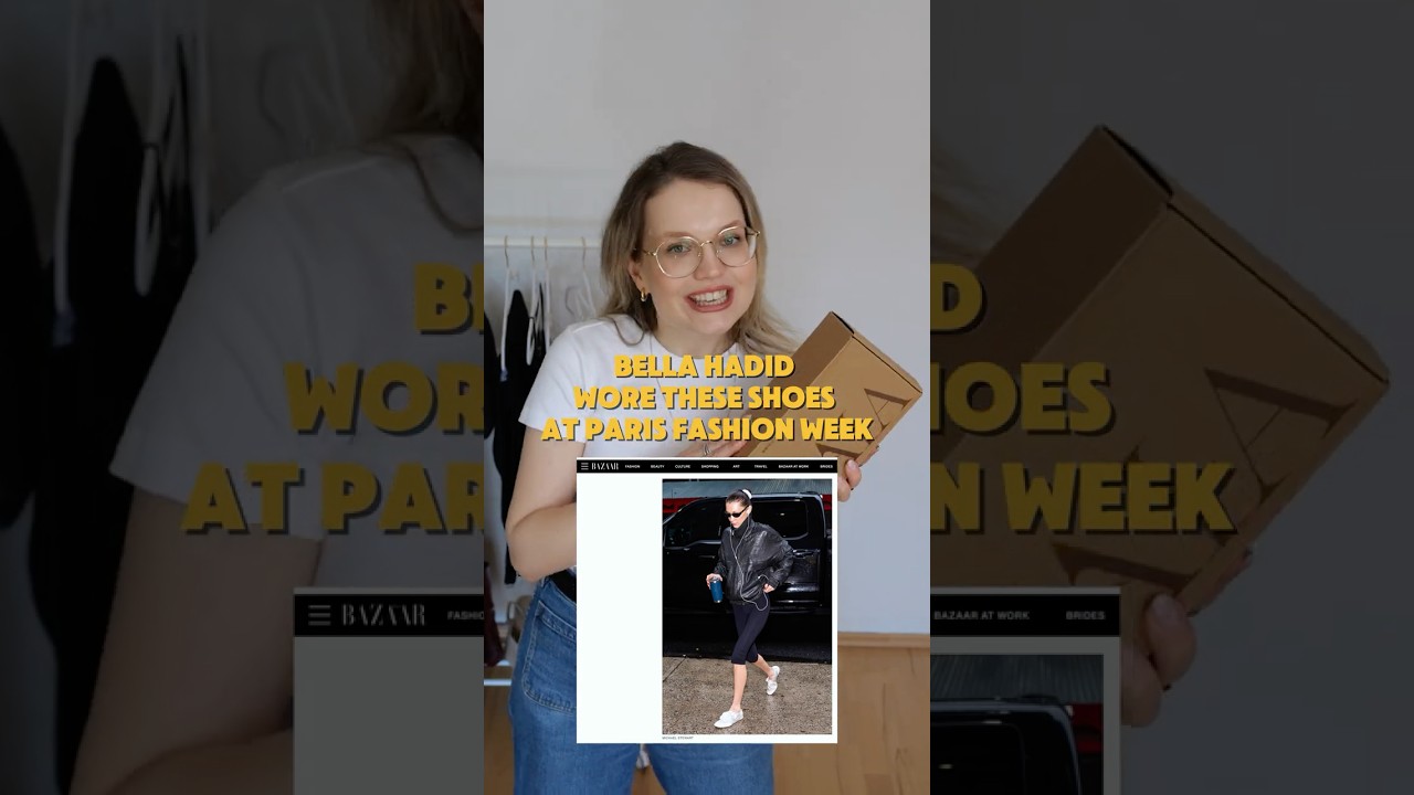 I Bought The EXACT Shoes Bella Hadid Wore at Paris Fashion Week!