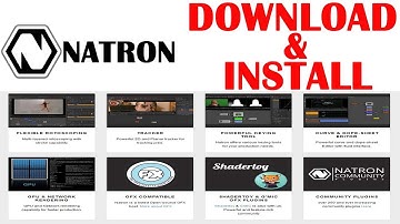 How to Download and Install Natron.
