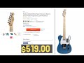 Fender Player Series Telecaster form Adorama -- Unboxing (sort of) --  lake placid blue.