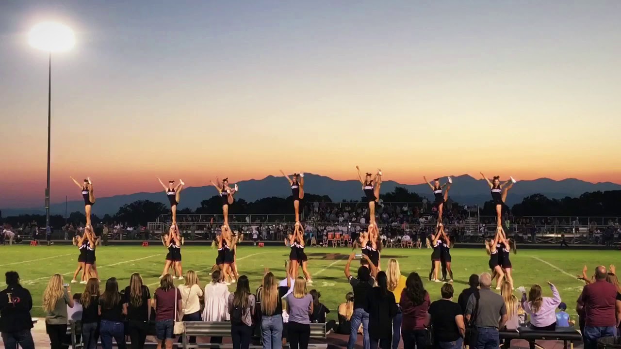 lehi game halftime routine - YouTube