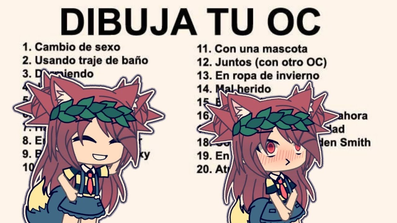 Reto Del OC -.*GACHA LIFE*.-Julix Chan - YouTube