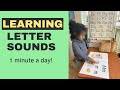 Learn Letter Sounds 1 Minute a Day