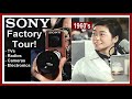 For review and discussion sony factory tour television radio electronics 1960s trinitron tv japan