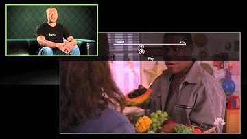 Hulu Plus on Xbox Live demo using Kinect