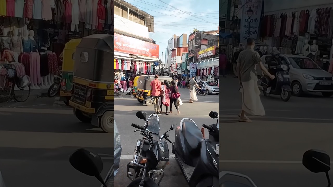 Шли по улице в Индии и наткнулись на базар 