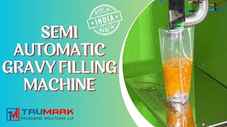 GRAVY FILLING MACHINE- PISTON FILLER