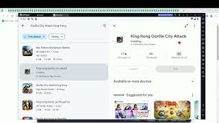 How to play Gorilla City Attack King Kong  on PC computer easy screenshot 1
