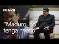 Maduro no tiene el elemento testicular para animarse a enfrentar a mara corina tuto quiroga