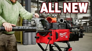 ALL-NEW MILWAUKEE! Introducing the new MX FUEL Pipe Threading Machine!