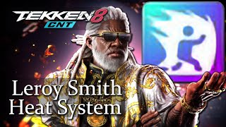 Leroy Smith Heat Engager, Burst, and Smash - Tekken 8