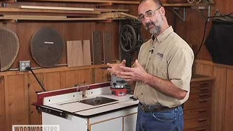 Woodworking Tips: Router - Why A Router Lift?