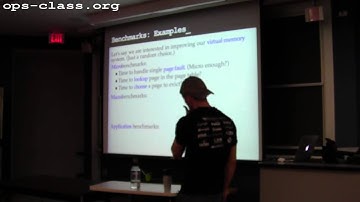 20 Apr 2012: Performance Benchmarking