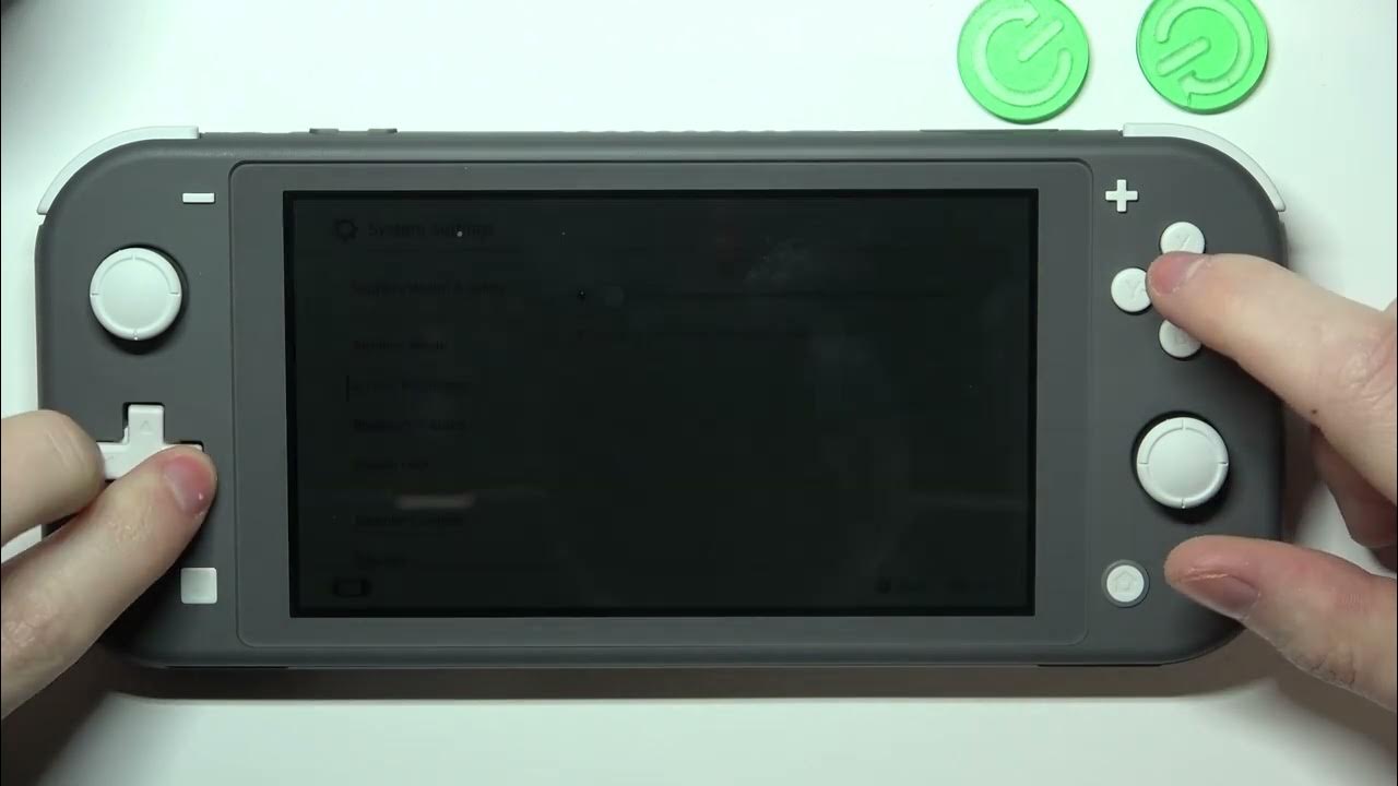 Nintendo Switch Lite How To Change Screen Brightness YouTube