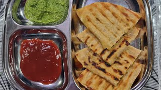 Grilled Paratha| Easy And Quick Breakfast Recipe Easy And Quick Tiffin Box Recipe Dinner Recipe