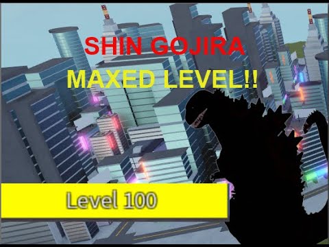 I Ve Gotten Shin Gojira Max Level In Roblox Kaiju Universe Roblox Kaiju Universe Youtube - shin godzilla gamepass roblox