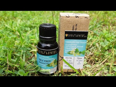 Soulflower tea tree essential oil review,