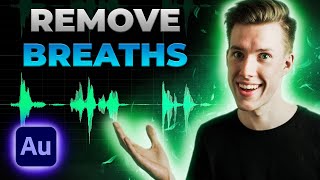 How to remove breaths in Adobe Audition | Audition tutorial