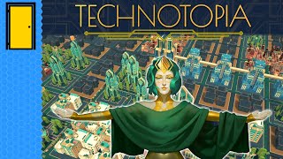 The City Of The Future... TODAY! | Technotopia (City Builder Roguelike Card Game - Playtest)