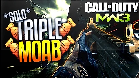 *SOLO* Triple Moab on Bootleg w/ 120 Kills Specialist - CoD: Mw3