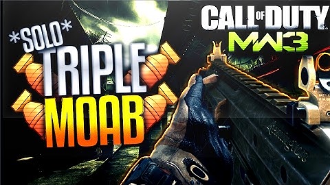*SOLO* Triple Moab on Bootleg w/ 120 Kills Specialist - CoD: Mw3