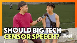 Should Big Tech Censor Speech Online?