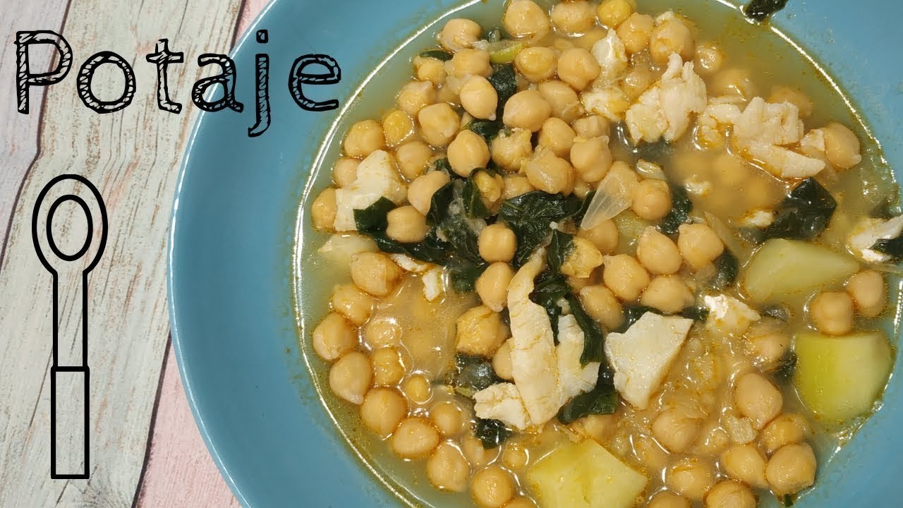 POTAJE DE GARBANZOS CON BACALAO Y ESPINACAS, EN MAMBO¡¡¡ YouTube