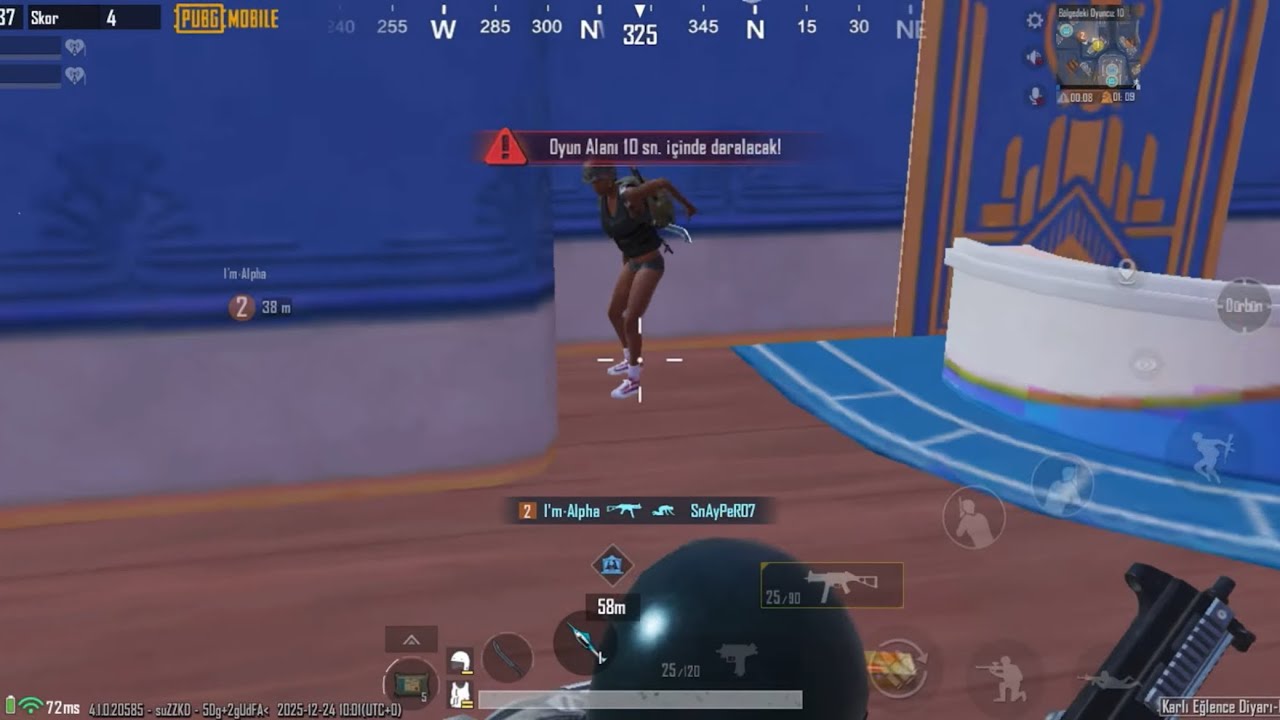 MODDA BENi PUSARAK VURDU😡GELİP ONU DA VURARAK MODU TEMİZLEDİM-PUBG MOBILE