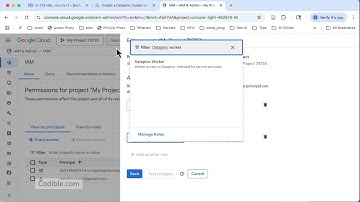 GCP dataproc-storage bucket connection permission