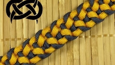 How to make an Interlock Paracord Buckle Bracelet