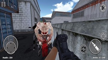 Zombie Evil Kill 4: Dead City Level 11-12 || Android Gameplay