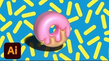 Draw Using Shapes and 3D | Illustrator Illustration Challenge | Adobe Creative Cloud